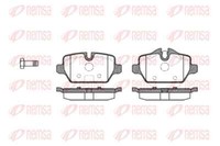 Remsa BremsbeläGe Bremsbelegsatz Hinten FüR Bmw 1Er 3Er Touring Mini Mini