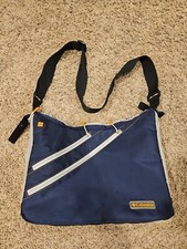 Columbia Outfitter Messenger Diaper Bag Navy Blue Adjustable Strap