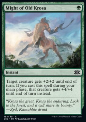 MTG Magic the Gathering Might of Old Krosa (153/603) Double Masters 2022 LP