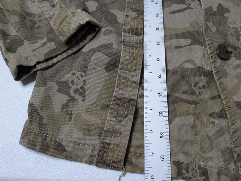 Indigo Star 夹克男式 S 迷彩纽扣长袖 — 第 4/4 张图片