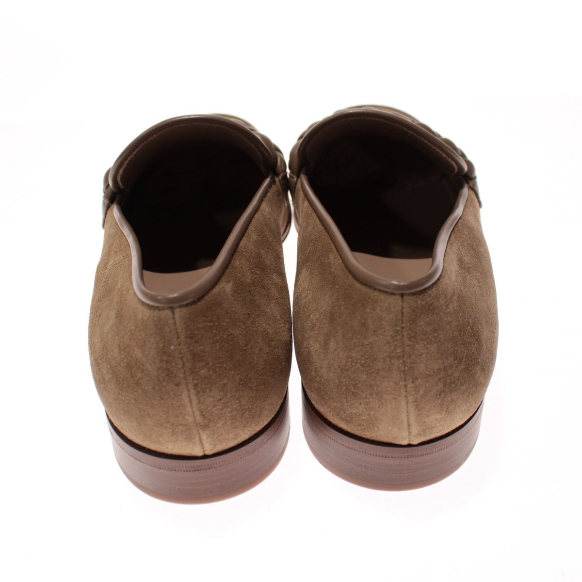 Gianvito Rossi Massimo Suede Slip On Loafers Size 43 US 10 Camel Brown Braided Gianvito Rossi NWB Massimo Suede Slip On Loafers Size 43 US  main image 3