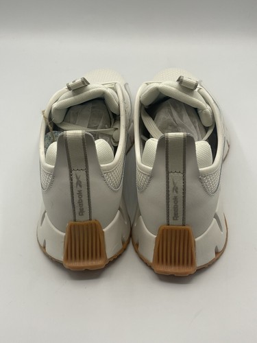 Reebok Zig Dynamica Womens Shoes Running Sneakers Whisper White Gum Gym Trainers - Picture 6 of 7