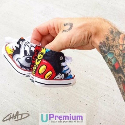 converse bambino topolino