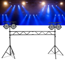 9.84FT Portable DJ Lighting Truss / Stand with T-Bar Trussing Stage System Metal