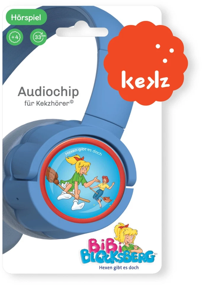 KEKZ Audiochip für Kekzhörer 1075014 - Bibi Blocksberg
