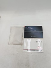2008 Kia Spectra Owner's Manual Book  Free Shipping With Clear Case