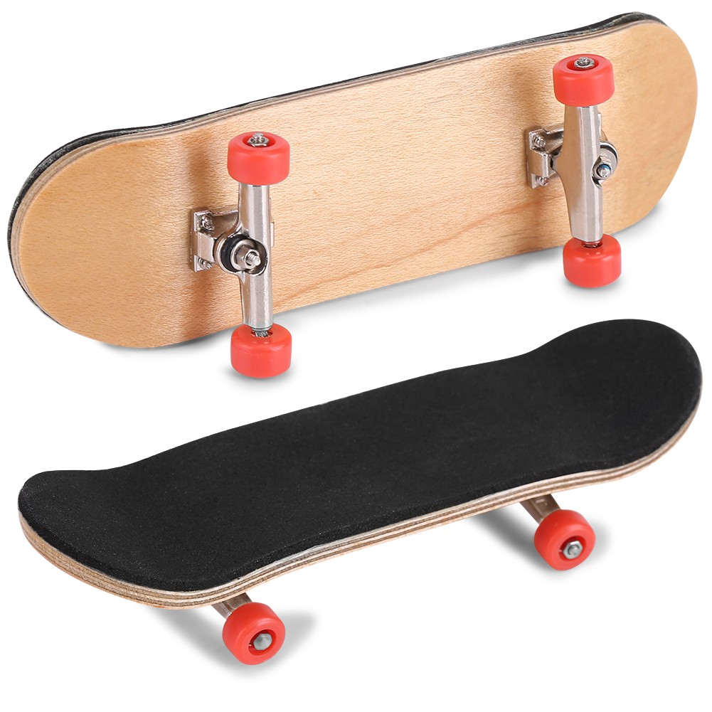 1Pc Wooden Fingerboards Durable Mini Skateboard For Kids Gifts Trending