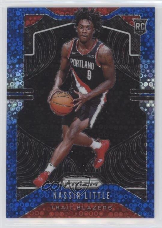2019-20 Panini Prizm Fast Break Blue 49/175 Nassir Little #269 Rookie RC 0ad