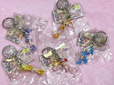 Ojamajo Doremi Keychain Set 5 Types Acrylic Collectible Authentic Rare