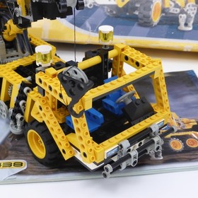 LEGO 8438 (8460 8431) Technic Pneumatic Crane Truck Complete VGC w Instr Bad Box