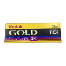 Kodak Gold 110 Film ISO 200 Color Print 24 Exposure Expired 04/1998 Kodacolor