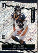 Will Parks 2019 Panini Unparalleled Denver Broncos #200