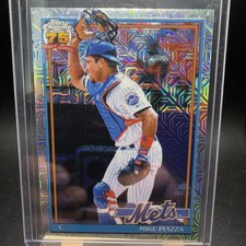 2026 Topps Series 1 Silver Pack Chrome Mojo Mike Piazza #91C-81 #91C-81