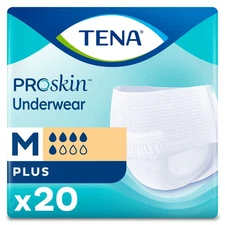 TENA Disposable Underwear Medium 80 Ct