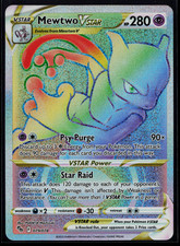 Mewtwo VSTAR Secret Raro Pokemon GO 079/078 NM E3872
