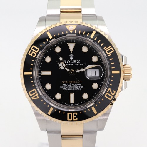 Rolex Sea-Dweller Ref. 126603 Steel and Gold Full Set 2021 Like New