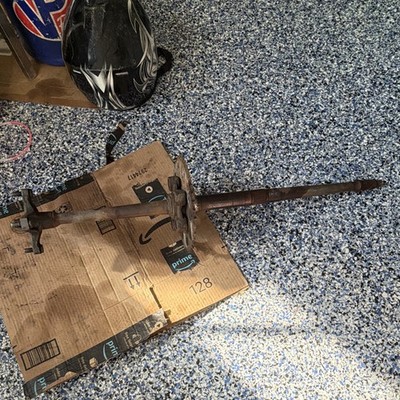Rear Axle For A 1983-1985 Honda ATC 200x Three Wheeler. NOT BENT BUT DAMAGE!!!!