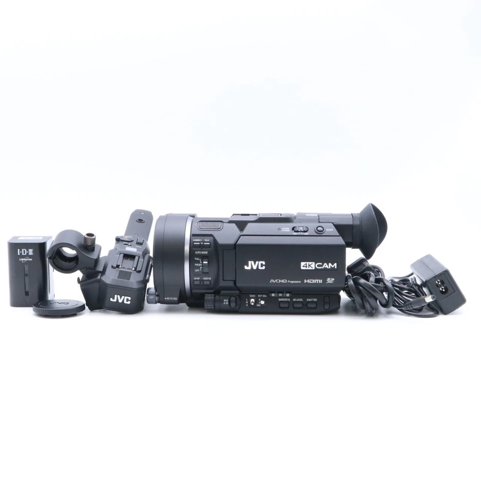 JVC GY-LS300CH 4K Memory Camera Recorder Shuttercount 217h [Near Mint] #6675 - Image 3 of 4