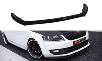 Maxton Design Frontlippe V.2 Passend FüR Skoda Octavia Mk3 Schwarz Hochglanz