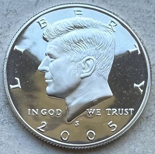 2005-S Kennedy Half Dollar Proof 90% Silver-INV#9123