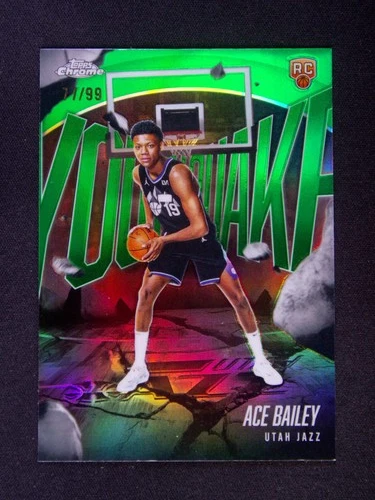 2025 Topps Chrome Ace Bailey Base (RAW)