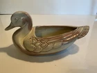 Vintage Frankoma Pottery 208A Desert Gold Pottery Duck Planter 9 3/4”