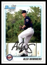Alex Wimmers 2010 Bowman Draft Picks & Prospects #BDPP88 Twins MLB READ