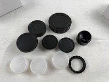 Assorted Telescope Lens Caps Mixed Lot Various Sizes Astronomy Covers