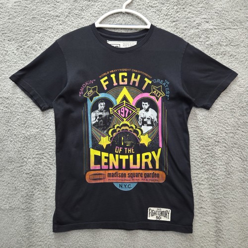 Size Small Roots Of Fight Shirt Black Fight Of The Century Muhammad Ali Frazier