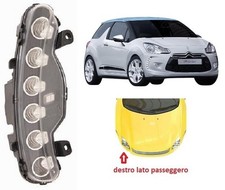 FANALE FANALINO ANTERIORE DX LUCE DIURNA A LED CITROEN DS3 2010-2018 NUOVO