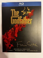 The Godfather Collection: The Coppola Restoration (Blu-ray-4-Disc Set) Like New