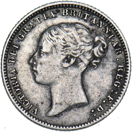 1868 Victoria Sixpence — photo from the most recent tracked eBay sale