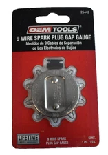OEM Tools 25442 - 9 Wire Spark Plug Gap Gauge New