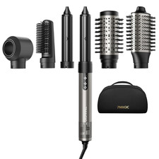6 in 1 Multi Hair Styler Dryer Brush, 110,000 RPM High-Speed, Negative Ionic, Fa