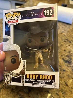 Funko Pop! Vinyl The Fifth Element Ruby Rhod #192 Movies Multicolor Figure