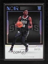 2022-23 Panini Noir Rookies Statement Edition 10/25 Malaki Branham #247 v8v