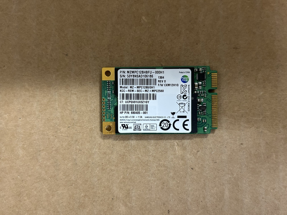 Samsung mSATA SSD 128GB Solid State Laptop Drive | eBay