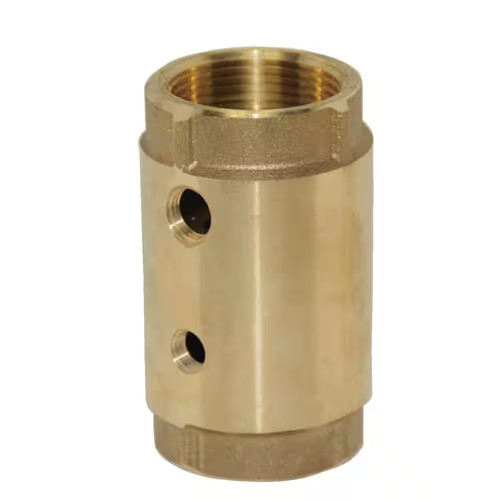 Brass Check Valve 1 1/4 Inch Well Pump Control Center Valve FPT Ports