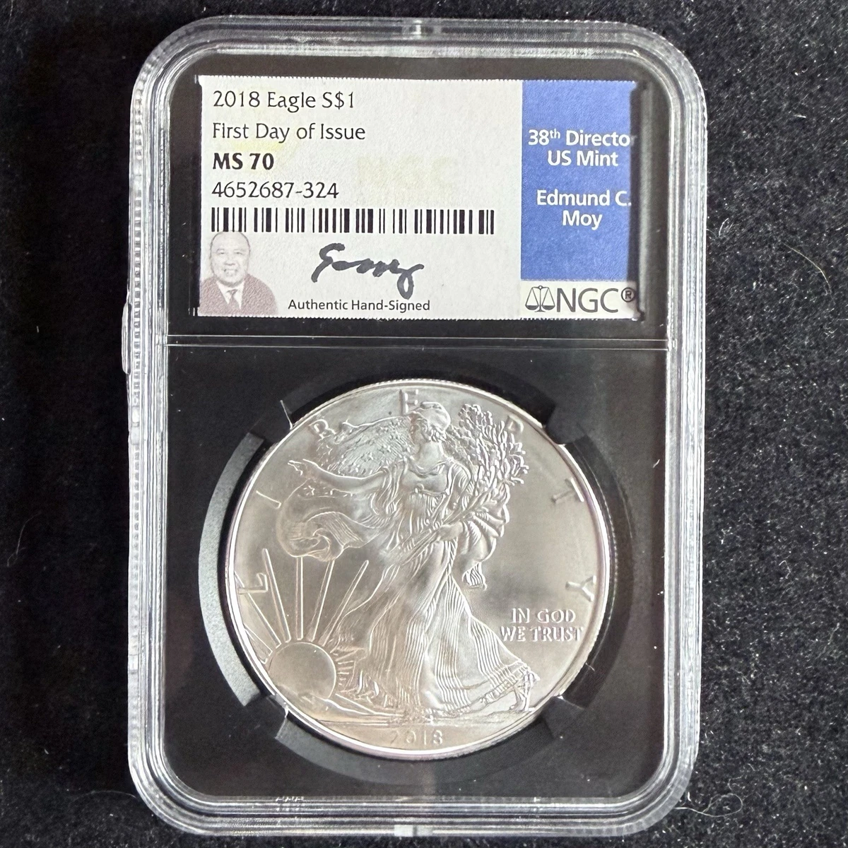 American Eagle MS 70 Graded 2018 Silver Bullion Coins for sale | eBay