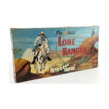 Parker Bros Boardgame New Lone Ranger Game Box Fair/VG