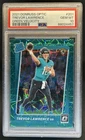 2021 Donruss Optic Trevor Lawrence Green Velocity RC Rated Rookie #201 PSA 10