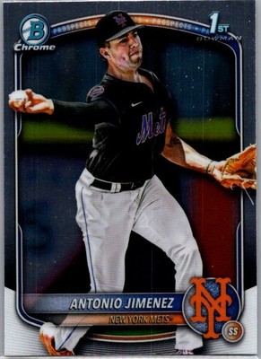 2025 Bowman Draft #BDC-56 Antonio Jimenez Chrome