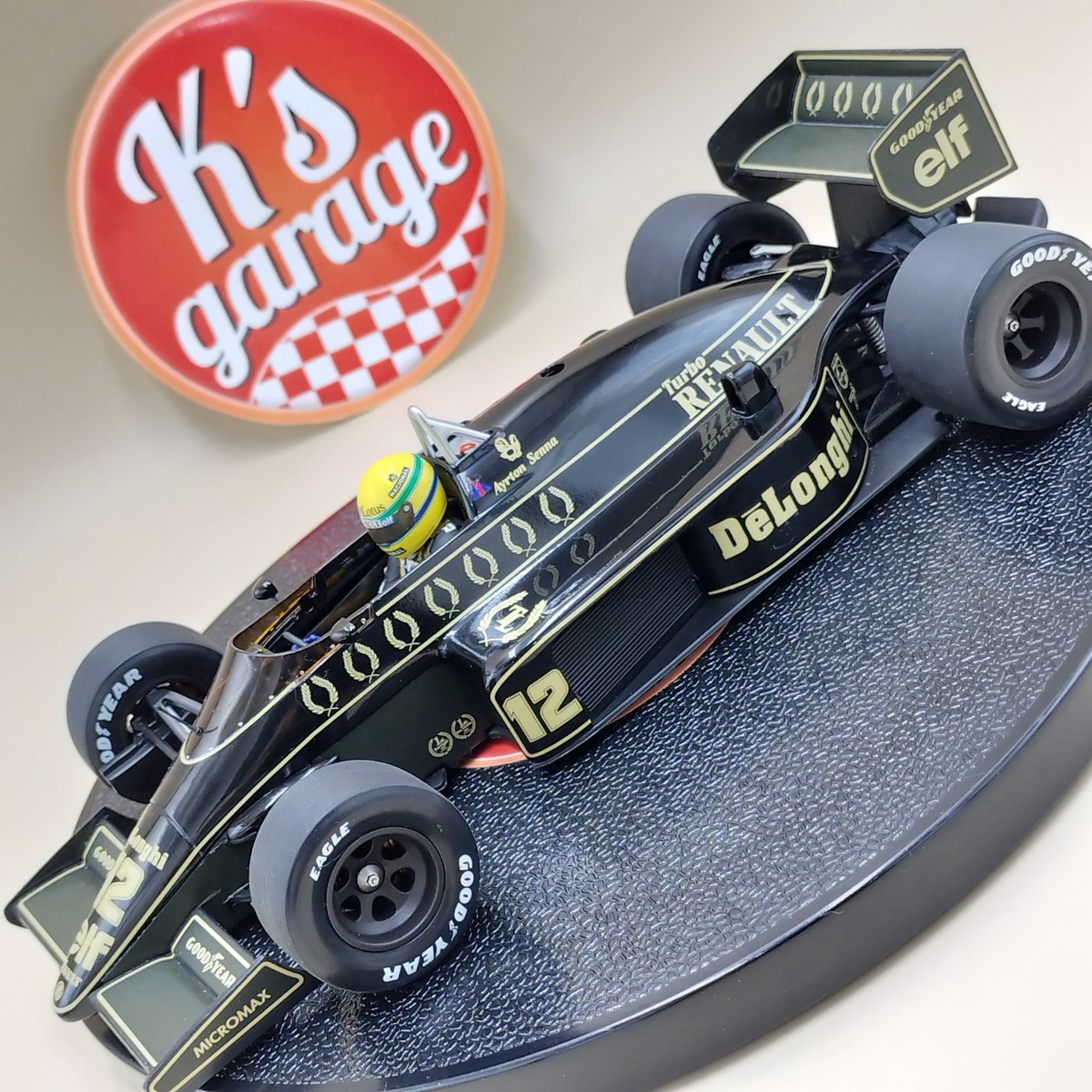 ミニカー MINICHAMPS LOTUS AYRTON SENNA 1986 18/1 Minichamps 1/18 Lotus Renault 98T Ayrton Senna 1986 black