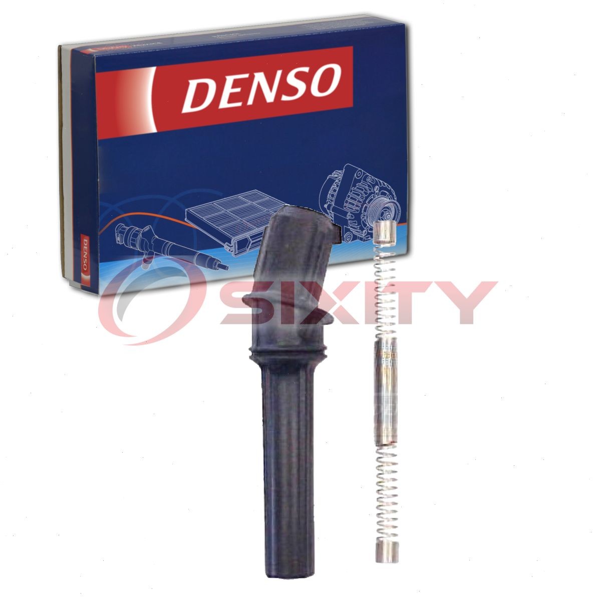 Denso Direct Ignition Coil Boot Kit for 1997-2002 Ford E-150 Econoline 4.6L uv