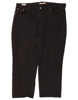 Levi's Damen Ribcage Straight Jeans US 20 3XL W40 L27 Schwarz GC02