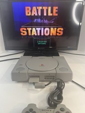 Sony PlayStation 1 PS1 SCPH-5501 Console System Bundle Tested and Works