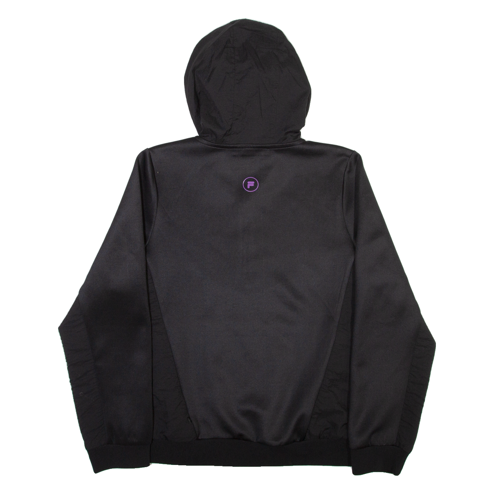 FILA Felpa con Cappuccio Uomo Nera M