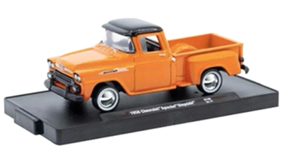M2 Machines 1958 Chevrolet Apache Stepside Truck 1:64 Orange | eBay