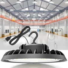 1 Pack UFO Led High Bay Light 22,500LM, 150W, 5000K Daylight, 100-277V High Bay