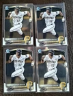 4 KONNOR GRIFFIN 2025 BOWMAN CHROME CARD LOT #BCP-86